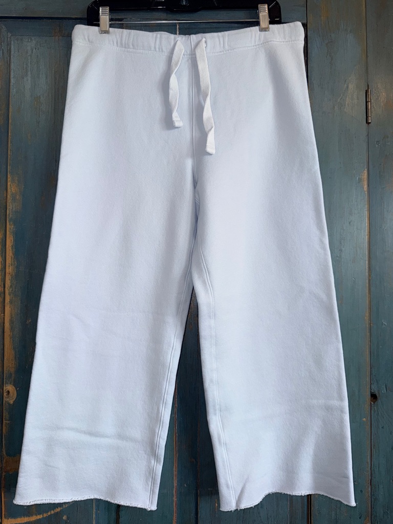 Nwot Frank And Eileen, Catherine M Triple Fleece, Sweatpants Light Shirting Blue